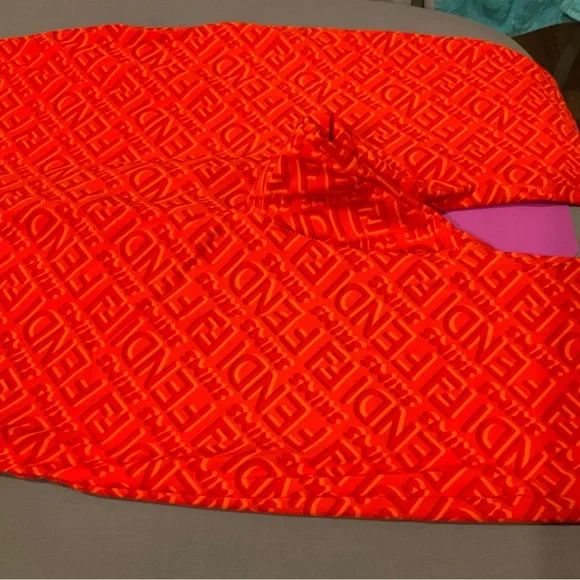 🆕FENDI X SKIMS GEORGIA CREWNECK FULL ONSIE LONG-SLEEVE LEGGING JUMPSUIT ROMPER - Picture 15 of 16